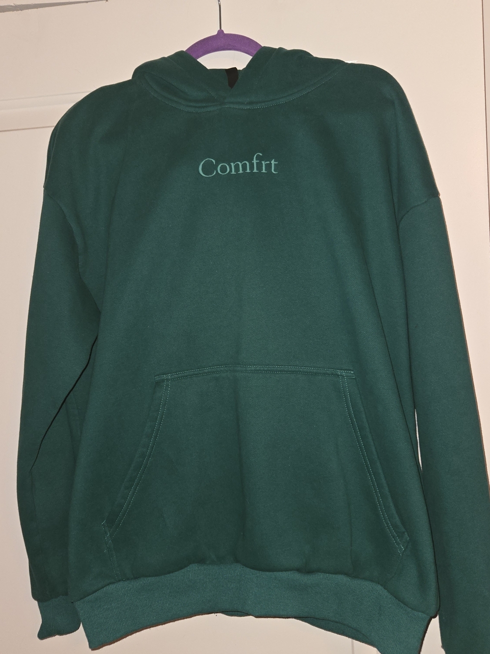 Comfrt Signature Green/Teal Hoodie.